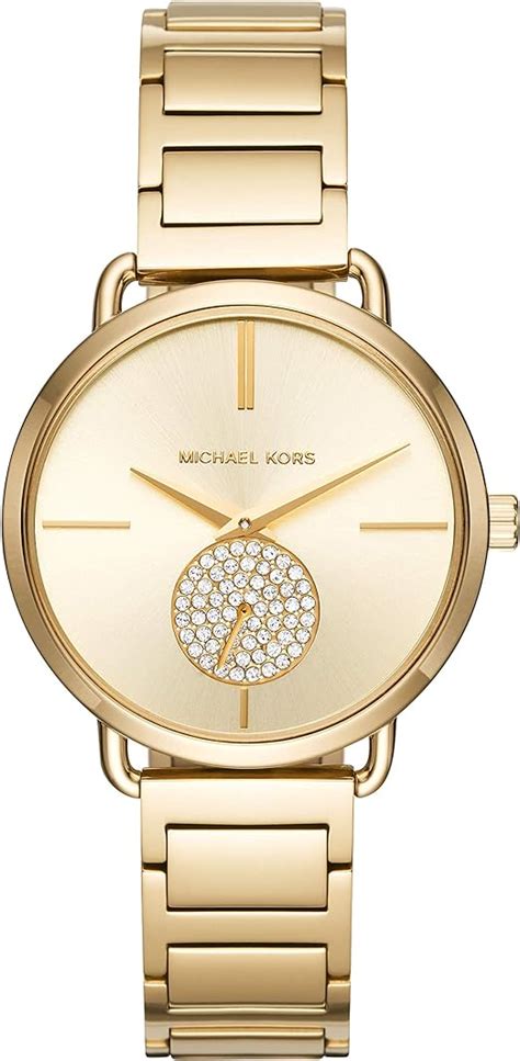 michael kors portia gold tone 3824|Amazon.com: Michael Kors Portia Three.